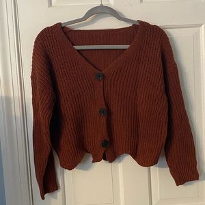 Cropped cardigan